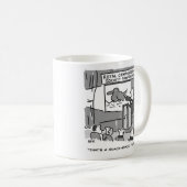 Geschenk für einen Birdwatcher oder Vogelbeobachte Kaffeetasse (VorderseiteRechts)