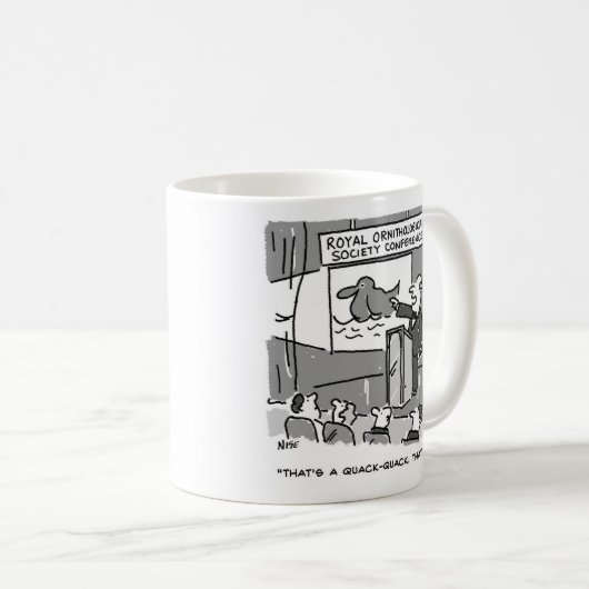 Geschenk für einen Birdwatcher oder Vogelbeobachte Kaffeetasse (VorderseiteRechts)