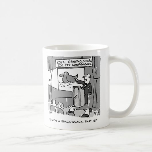 Geschenk für einen Birdwatcher oder Vogelbeobachte Kaffeetasse (Rechts)