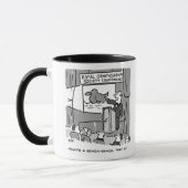 Geschenk für einen Birdwatcher oder Vogelbeobachte Tasse (Links)
