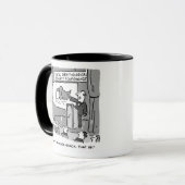 Geschenk für einen Birdwatcher oder Vogelbeobachte Tasse (Vorderseite Links)