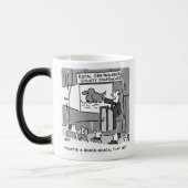 Geschenk für einen Birdwatcher oder Vogelbeobachte Verwandlungstasse (Links)