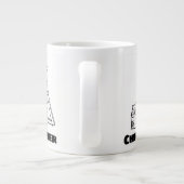 Geschenk für einen Builder mit dem Zusatz "Giant C Jumbo-Tasse (Rückseite)