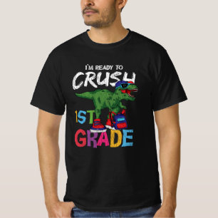 Geschenk für einen Erstklässler zum Thema Dinosaur T-Shirt