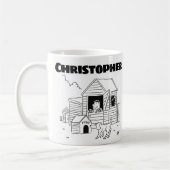 Geschenk für einen Gartenschuhhersteller mit Namen Kaffeetasse (Links)