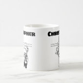 Geschenk für einen Gerüst mit Coffee-Tasse mit Zus Kaffeetasse (Mittel)