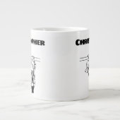 Geschenk für einen Gerüst mit Zusatz von Namen Gia Jumbo-Tasse (Vorderseite)