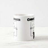 Geschenk für einen Glazier mit Name Coffee Tasse (Mittel)