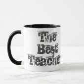 Geschenk für einen Lehrer - Zwei-Tone-Kaffee-Tasse Tasse (Links)