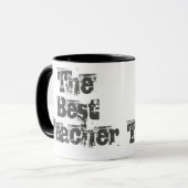 Geschenk für einen Lehrer - Zwei-Tone-Kaffee-Tasse Tasse (Vorderseite Links)