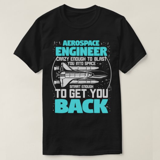 Geschenk für einen Luftfahrtingenieur T-Shirt (Design vorne)