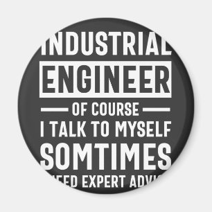 Geschenk für einen lustigen Industrieingenieur Magnet