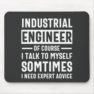 Geschenk für einen lustigen Industrieingenieur Mousepad