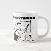 Geschenk für einen Maler und Dekorator mit dem Nam Jumbo-Tasse (Rechts)
