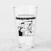 Geschenk für einen Maler und Dekorator mit Namen Glas (Vorderseite)