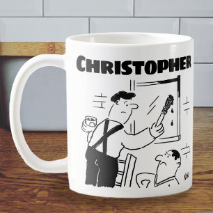 Geschenk für einen Maler und Dekorator mit Namen Kaffeetasse