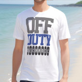 Geschenk für einen Mechaniker außerhalb des Dienst T-Shirt