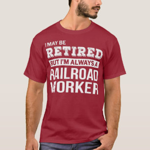 Geschenk für einen pensionierten Eisenbahner Lusti T-Shirt