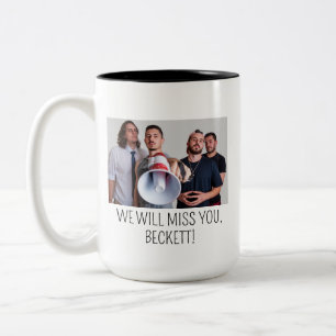 Geschenk für einen pensionierten Kollegen, Ich hab Zweifarbige Tasse