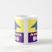 Geschenk für einen Phantastischen Boss Kaffeetasse (Mittel)