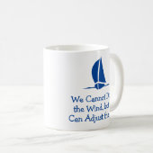 Geschenk für einen Seeleute. Segeln oder Yachting Kaffeetasse (VorderseiteRechts)