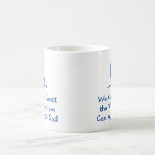 Geschenk für einen Seeleute. Segeln oder Yachting Kaffeetasse (Mittel)