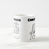 Geschenk für einen Taxifahrer mit Namen Kaffeetasse (Mittel)