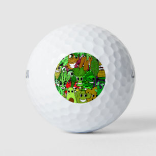 Geschenk für einen Veganen Golfball