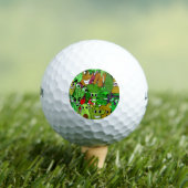 Geschenk für einen Veganen Golfball (Insitu T-Shirt)