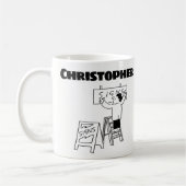 Geschenk für einen Wegweiser. Songwriter Kaffeetasse (Links)