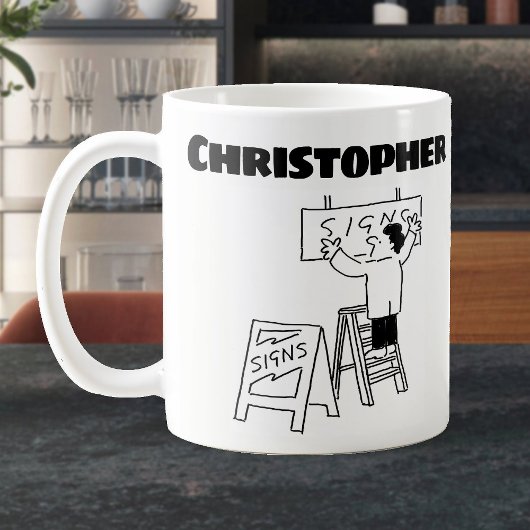 Geschenk für einen Wegweiser. Songwriter Kaffeetasse