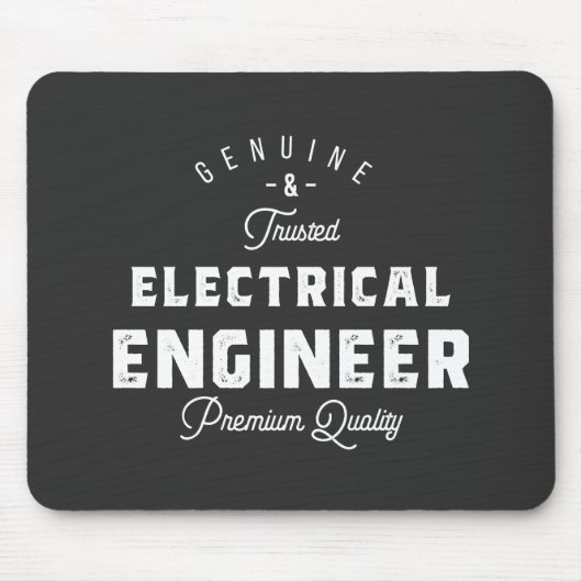 Geschenk für Elektroingenieur Mousepad (Vorne)