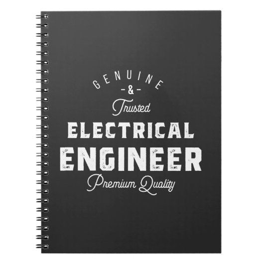 Geschenk für Elektroingenieur Notizblock (Vorderseite)