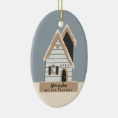 Geschenk für Eltern Keramik Ornament (Rechts)