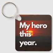 Geschenk für Eltern oder Lehrer Schlüsselanhänger (Vorderseite)