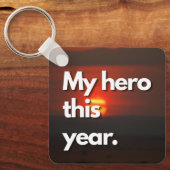 Geschenk für Eltern oder Lehrer Schlüsselanhänger (Vorderseite)