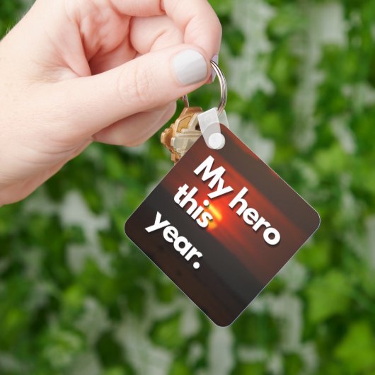 Geschenk für Eltern oder Lehrer Schlüsselanhänger (Hand)