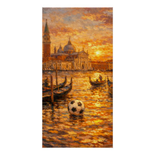 Geschenk für englische Fußballfans Poster