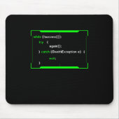 Geschenk für Entwickler von HTML Java Coding Coder Mousepad (Vorne)