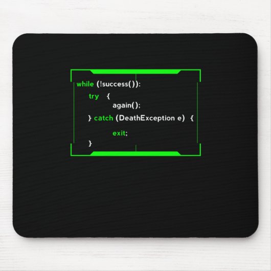 Geschenk für Entwickler von HTML Java Coding Coder Mousepad (Vorne)