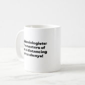 Geschenk für Epidemiologen Kaffeetasse (Vorderseite Links)