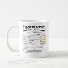 Geschenk für Eventplaner und Hochzeitskoordinator Kaffeetasse