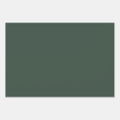 Geschenk für Evergreen Forest Geschenkpapier Set (Vorderseite 3)