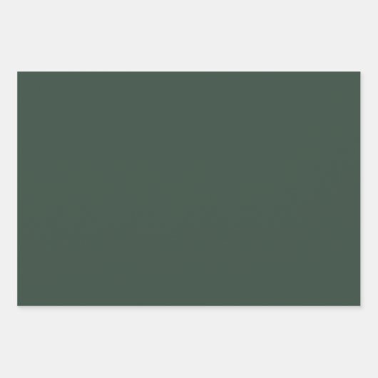 Geschenk für Evergreen Forest Geschenkpapier Set (Vorderseite 3)