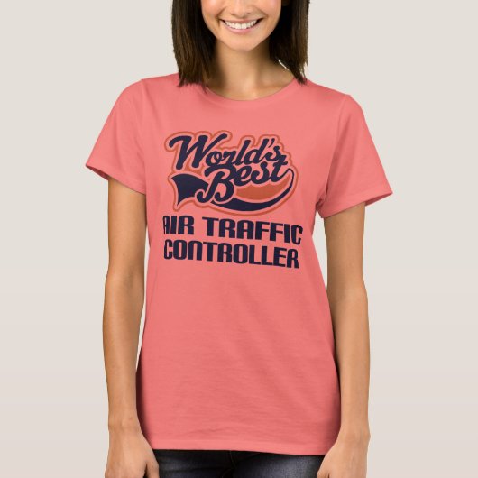 Geschenk für Fluglotsen (Welten am besten) T-Shirt (Vorderseite)