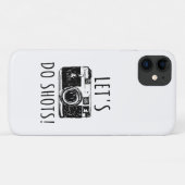 Geschenk für Fotograf Funny Lasse tun Shots Case-Mate iPhone Hülle (Rückseite (Horizontal))