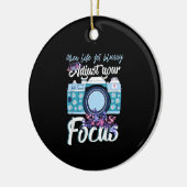 Geschenk für Fotografen - Fotografie Keramik Ornament (Links)