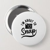 Geschenk für Fotografen Ich bin dabei, Kamera zu s Button (Vorne & Hinten)