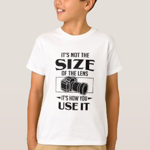 Geschenk für Fotografen seine nicht die Größe der T-Shirt