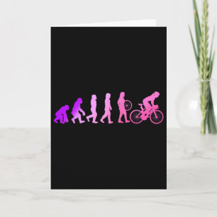 Geschenk für Frauen, die Radfahren lieben, für Mäd Karte
